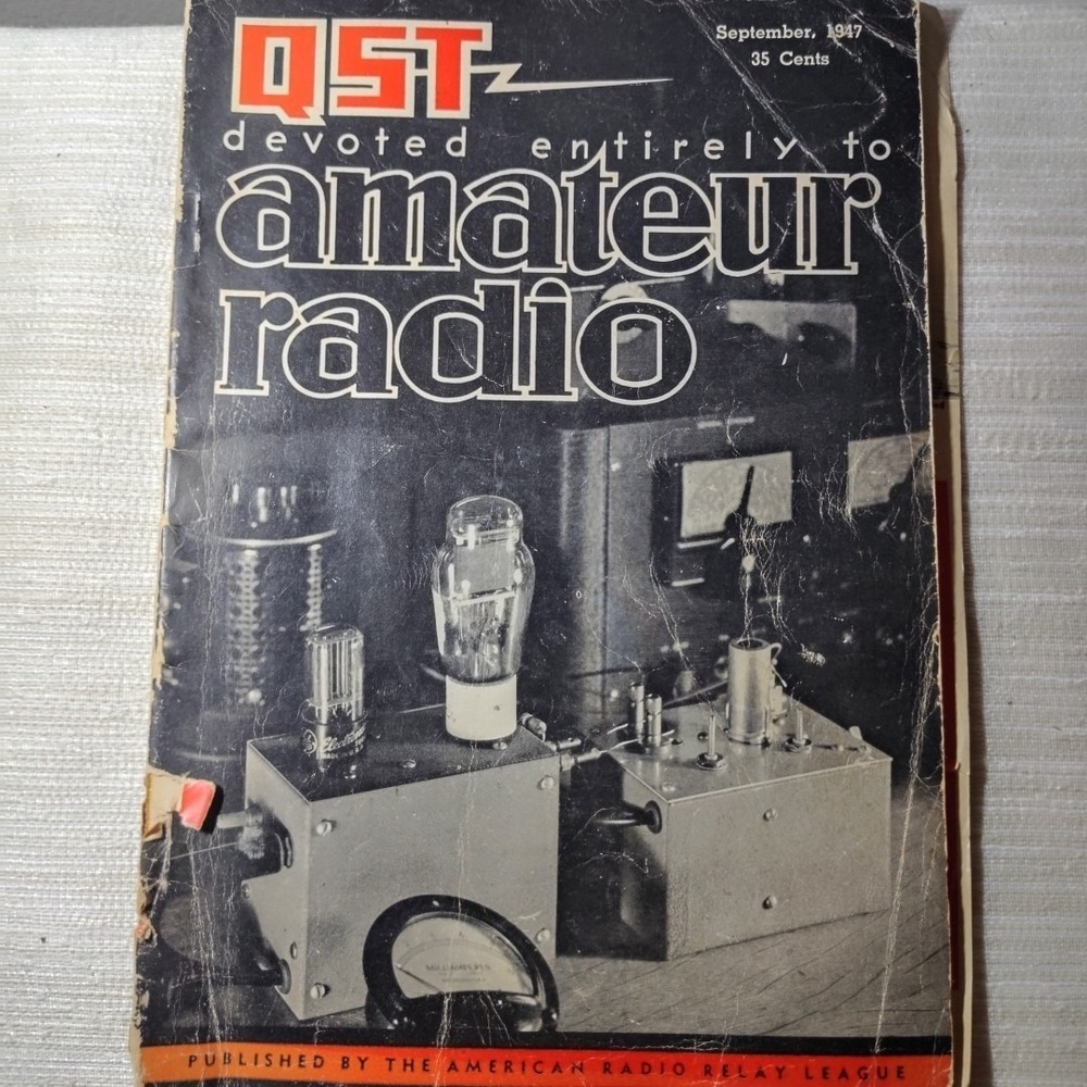 1947 September QST Amateur Radio magazine, A.R.F.L.‎  ~ Fair